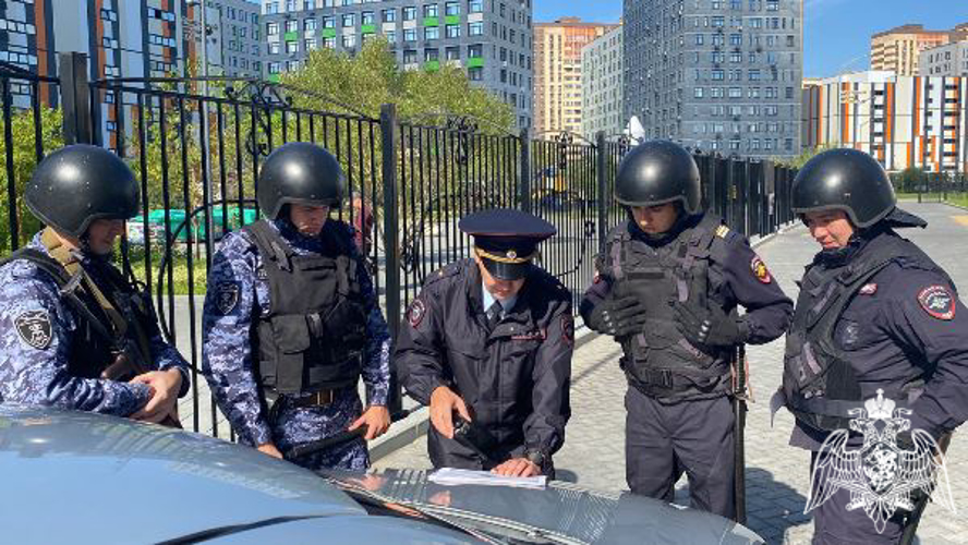 Росгвардейцы в Тюменской области приняла участие во всероссийских учениях 