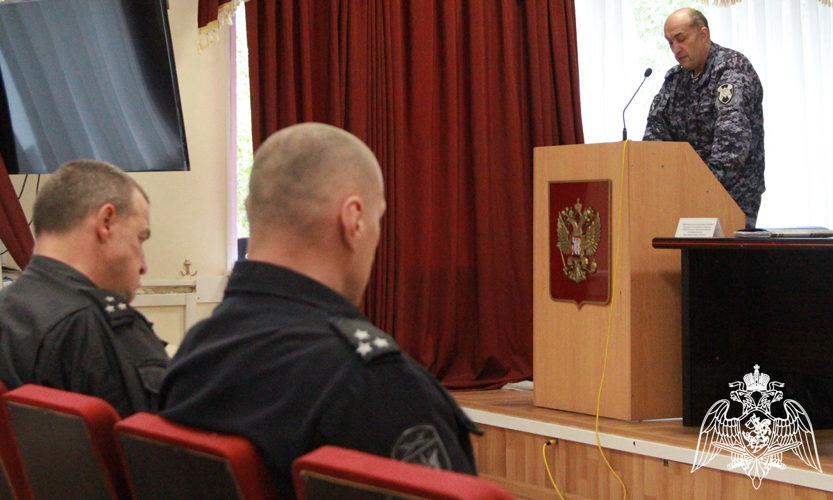 В Управлении Росгвардии по Тюменской области состоялось заседание оперативного штаба 