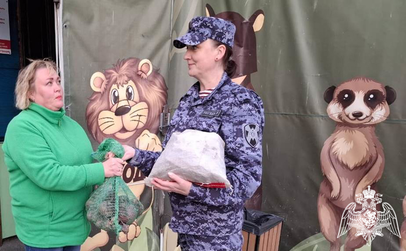 Ведомственная акция «Росгвардия – войска мира и добра» проходит в Тюменской области