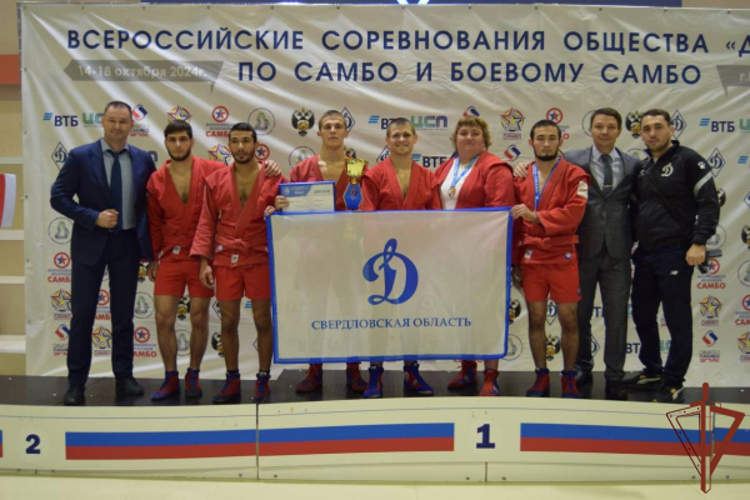 Военнослужащие Уральского округа Росгвардии стали призерами Всероссийского соревнования по самбо и боевому самбо
