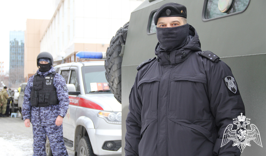 Интерактивная выставка Росгвардии для тюменской молодёжи состоялась в областном центре