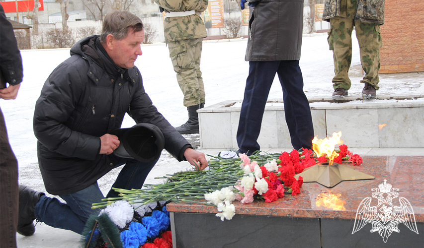 Чествование ветеранов войск правопорядка состоялось в кинологическом центре Уральского округа Росгвардии (видео)