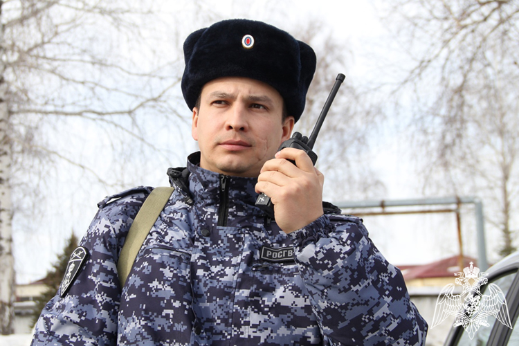 Росгвардия в Тюмени обеспечила безопасность матчей Всероссийских соревнований
