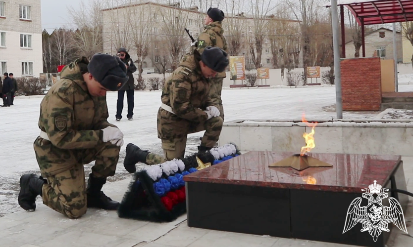 Чествование ветеранов войск правопорядка состоялось в кинологическом центре Уральского округа Росгвардии (видео)