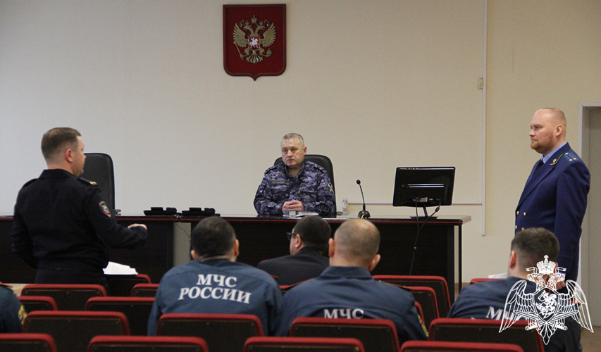 В Управлении Росгвардии по Тюменской области состоялось межведомственное учебно — методическое занятие 