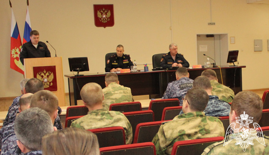 В Управлении Росгвардии по Тюменской области подведены итоги служебно-боевой деятельности за 2024 год