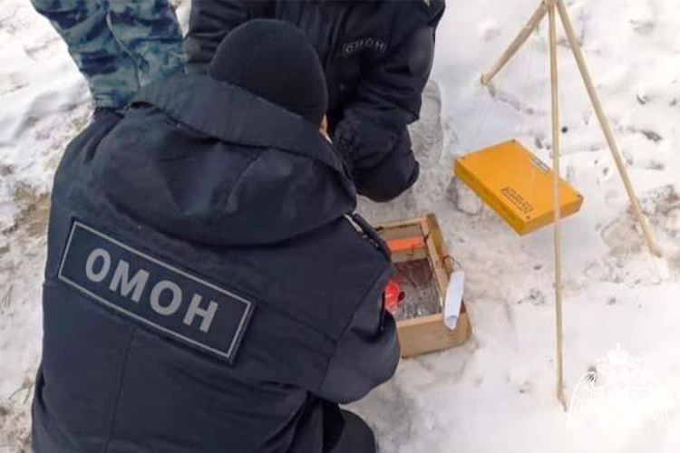 Специалисты инженерной службы Росгвардии отработали практические действия на учебном полигоне в Тюмени 