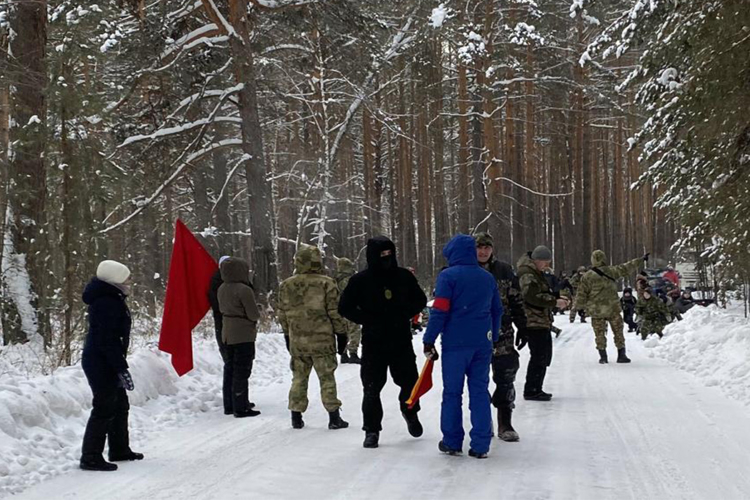 Бойцы тюменского ОМОН выступили соорганизаторами ежегодного военно-патриотического мероприятия «Марш-бросок»