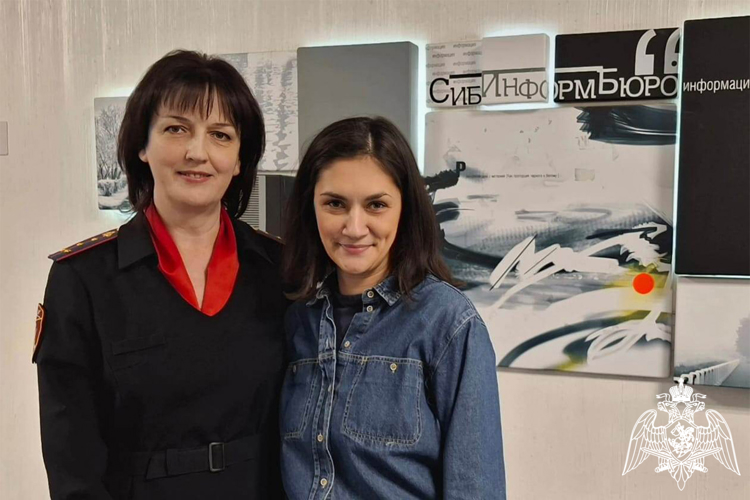 Юбилейные мероприятия проводят представители пресс-службы Росгвардии в Тюмени