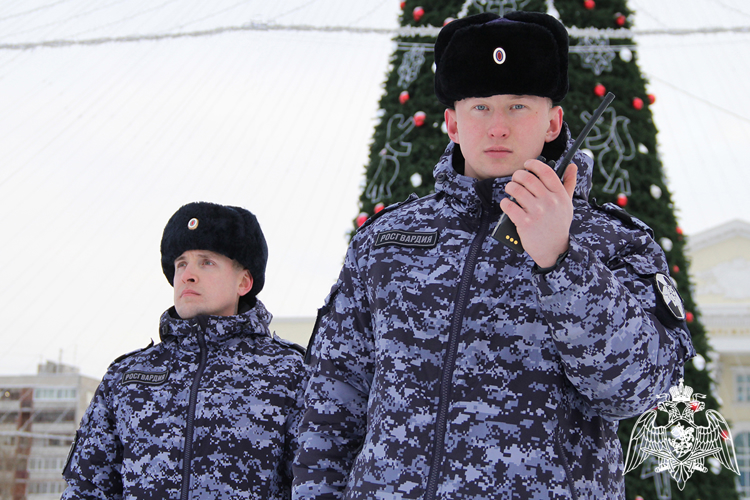 Росгвардия в Тюменской области обеспечила безопасность граждан  в новогоднюю ночь