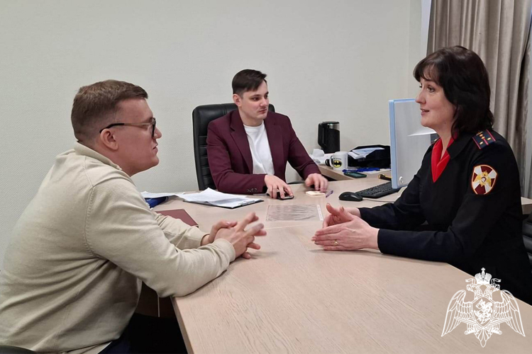 Юбилейные мероприятия проводят представители пресс-службы Росгвардии в Тюмени