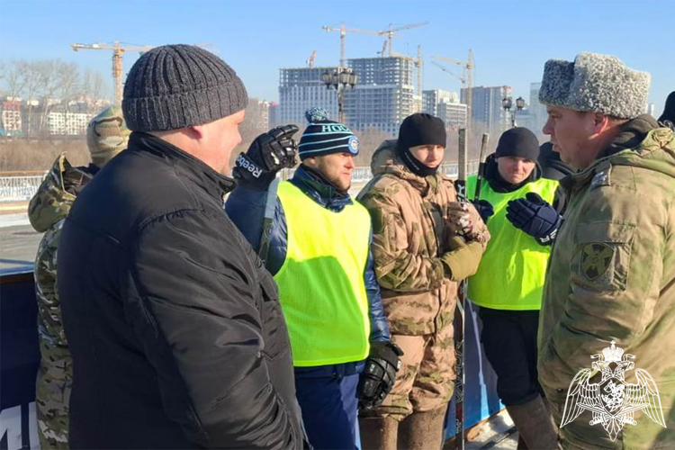 Росгвардейцы в Тюмени приняли участие в традиционном турнире «Огненная шайба»