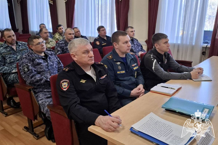 Заседание оперативного штаба состоялось в Управлении Росгвардии по Тюменской области 