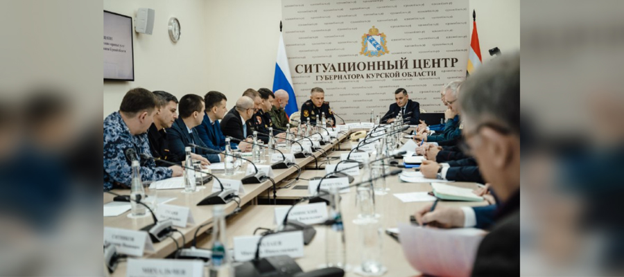Генерал-полковник полиции Анатолий Маликов провел рабочую встречу с врио губернатора Курской области