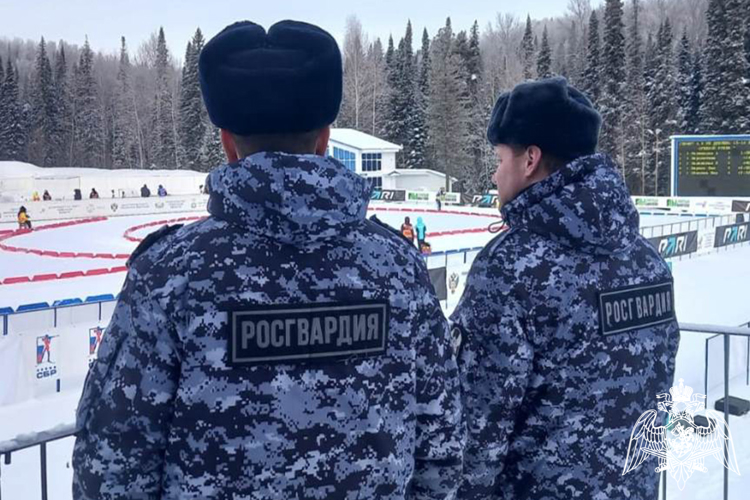 Росгвардия обеспечила безопасность Чемпионата России по биатлону в Тюмени