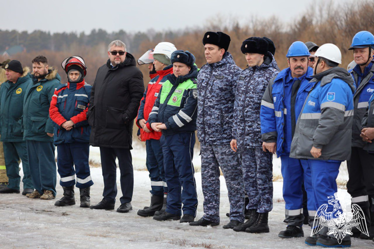 Росгвардейцы приняли участие в плановых Всероссийских командно-штабных учениях по паводкам и пожарам в Тюменской области