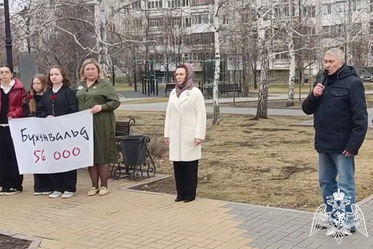 Память узников фашистских концлагерей почтили в Тюмени