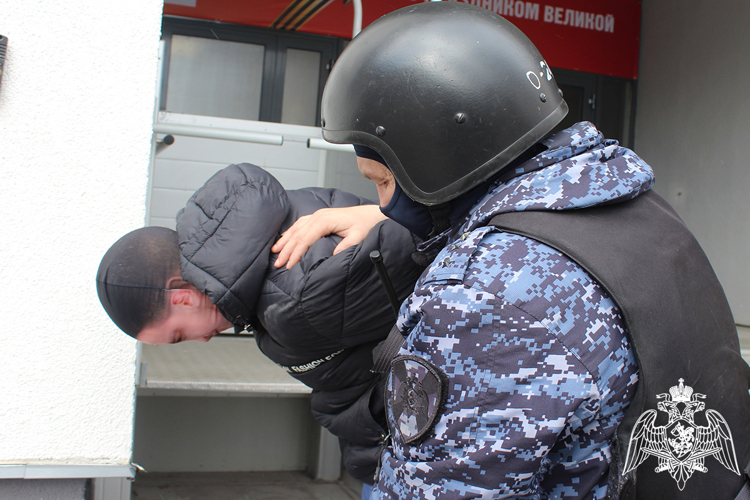 В Тюменской области  росгвардейцы приняли участие во Всероссийских учениях по отработке действий при возникновении террористической угрозы 