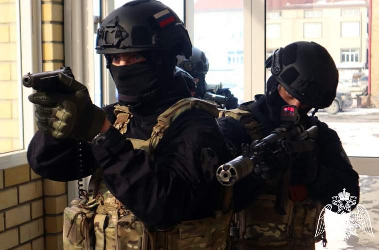 СОБР Управления Росгвардии по Тюменской области отмечает 32-ю годовщину со дня создания отряда