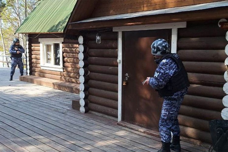 В Тюменской области сотрудники Росгвардии провели плановую тренировку на охраняемом объекте