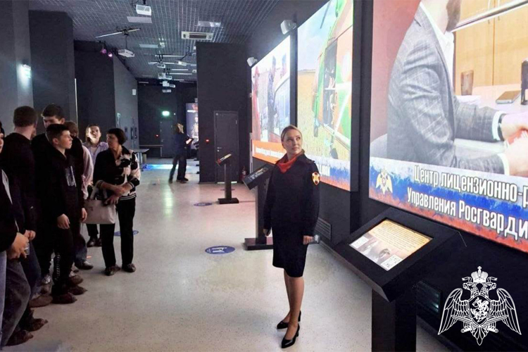 Мультимедийный ведомственный проект «Росгвардия. Всегда на страже» завершил свою работу в тюменском Историческом парке  «Россия-Моя История»