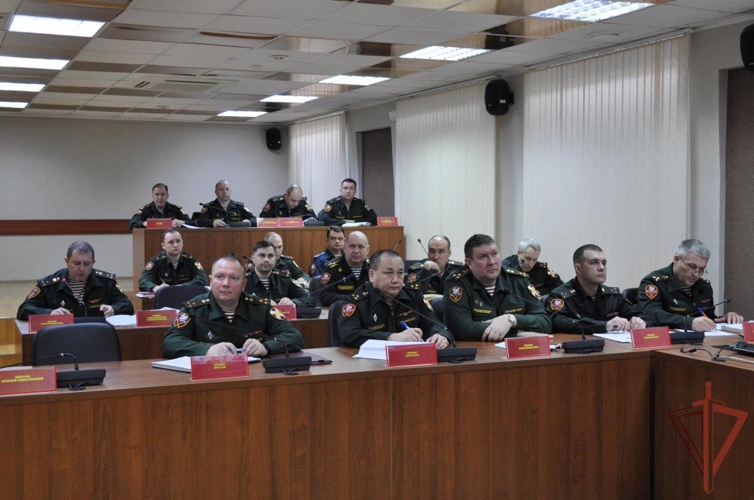 В Уральском округе Росгвардии состоялось оперативное совещание
