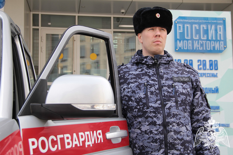 День вневедомственной охраны Росгвардии состоялся в тюменском Историческом парке «Россия – Моя История»