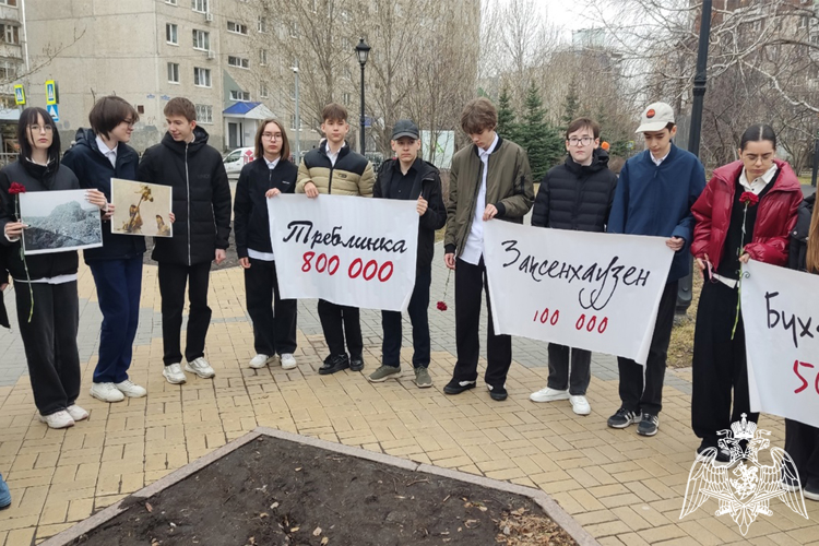 Память узников фашистских концлагерей почтили в Тюмени
