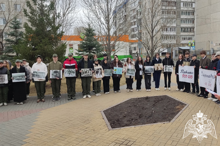 Память узников фашистских концлагерей почтили в Тюмени