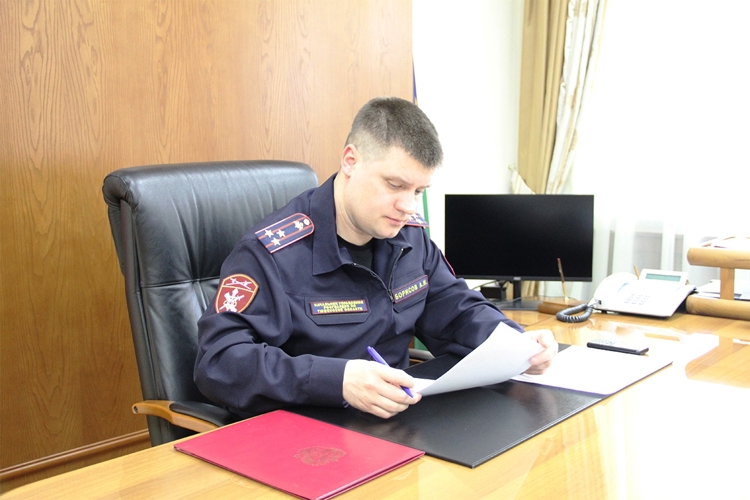 Начальник территориального управления Росгвардии в Тюмени провёл личный приём граждан