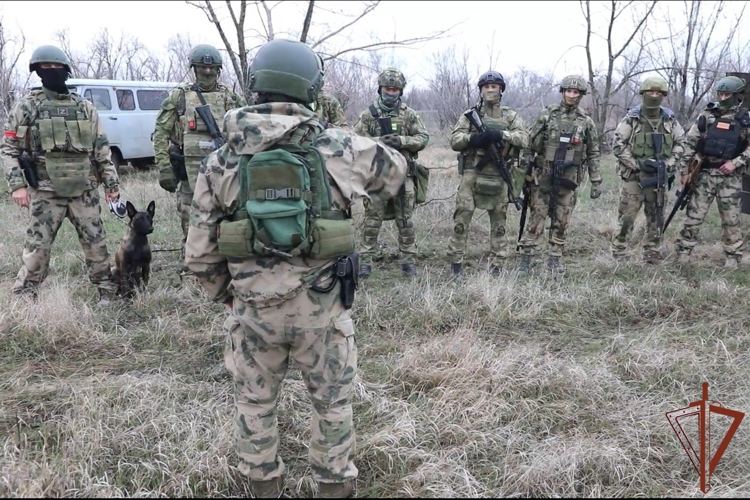Более 70 кг взрывчатки обнаружили росгвардейцы в замаскированном схроне в ЛНР 