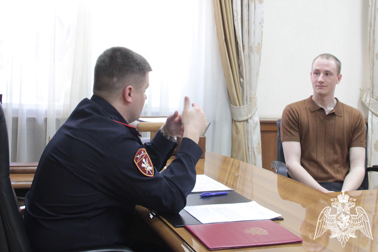 Начальник территориального управления Росгвардии в Тюмени провёл личный приём граждан