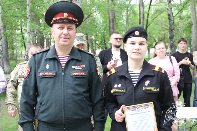 В Тюмени состоялся выпуск кадет специализированной профильной группы Росгвардии