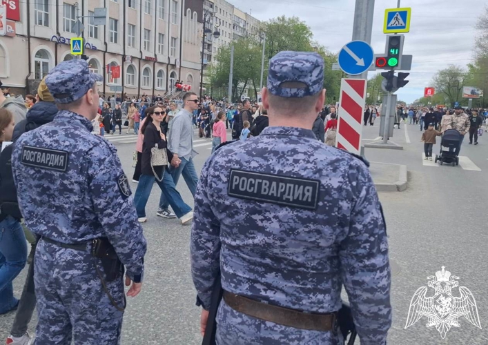 В Тюменской области Росгвардия обеспечила безопасность празднования 80-летия Победы в Великой Отечественной войне