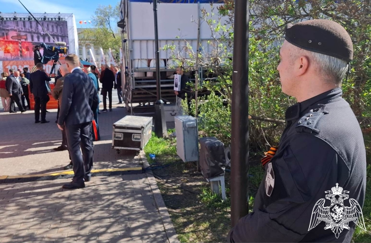 В Тюменской области Росгвардия обеспечила безопасность празднования 80-летия Победы в Великой Отечественной войне