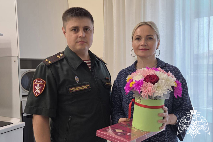 В Год защитника Отечества росгвардейцы навестили семьи боевых товарищей, погибших при выполнении служебно-боевых задач в разные годы