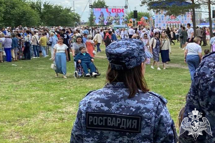 Росгвардия в Тюменской области обеспечила безопасность ряда мероприятий в выходные дни