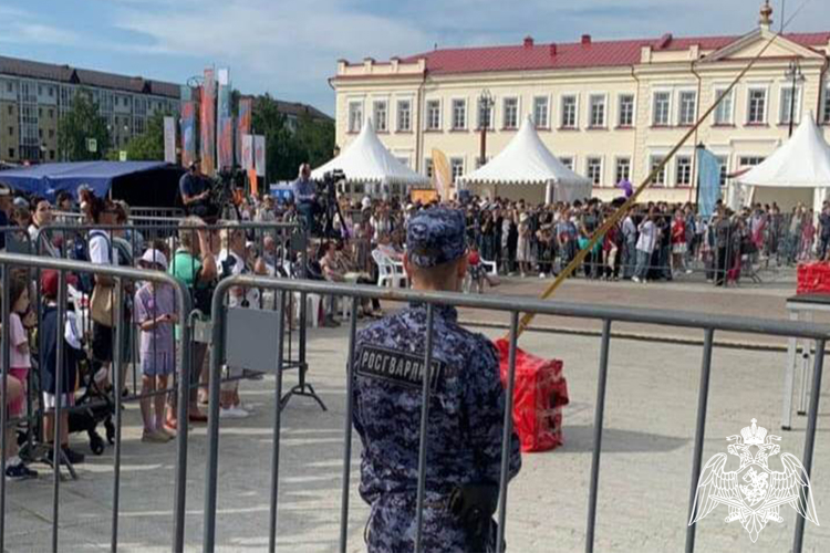 Росгвардия в Тюменской области обеспечила безопасность ряда мероприятий в выходные дни