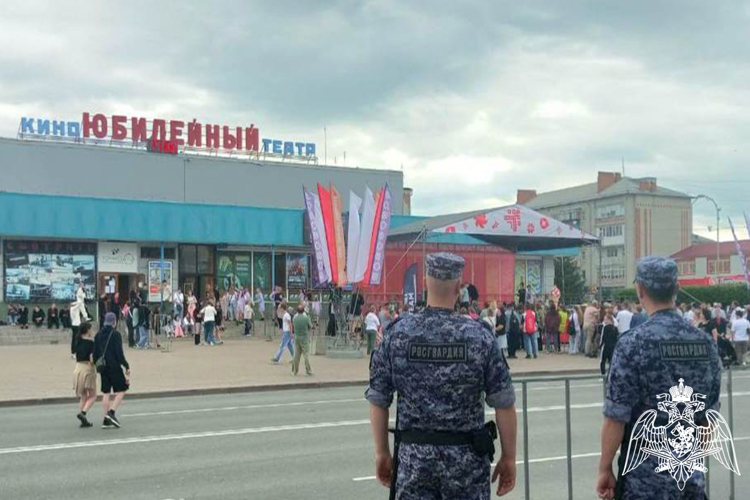 Росгвардия в Тюменской области обеспечила безопасность ряда мероприятий в выходные дни