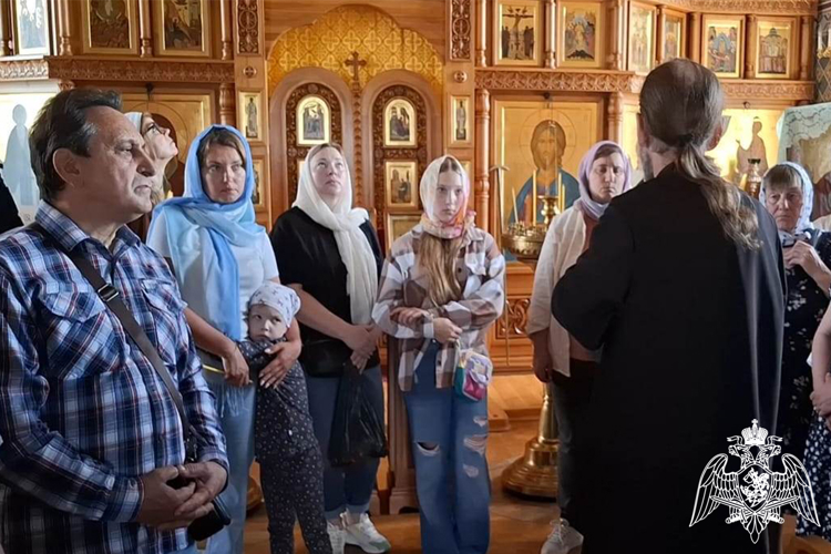 Росгвардия в Тюменской области организовала паломническую поездку для членов семей погибших военнослужащих и сотрудников ведомства (видео)