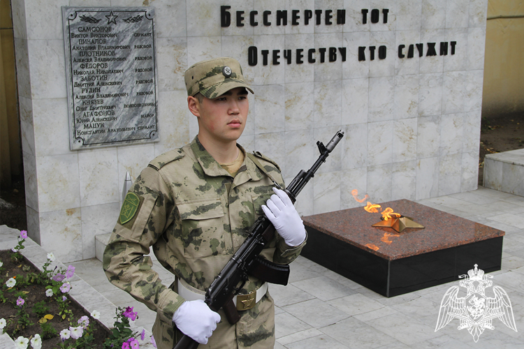 В кинологическом центре Уральского округа Росгвардии состоялся День памяти