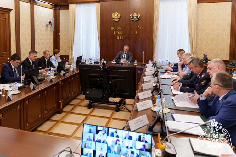 Представители Росгвардии приняли участие в заседаниях антитеррористических комиссий в Тюменской области