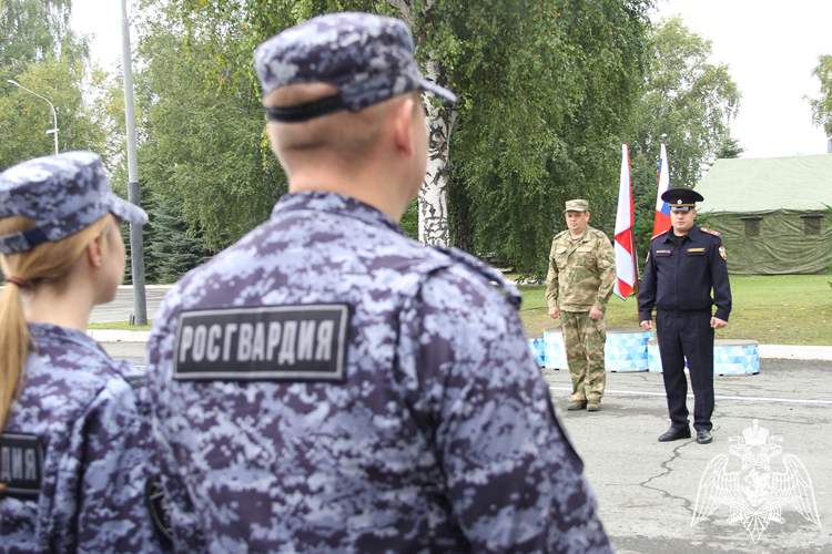 В Тюмени состоялся конкурс профессионального мастерства среди росгвардейцев