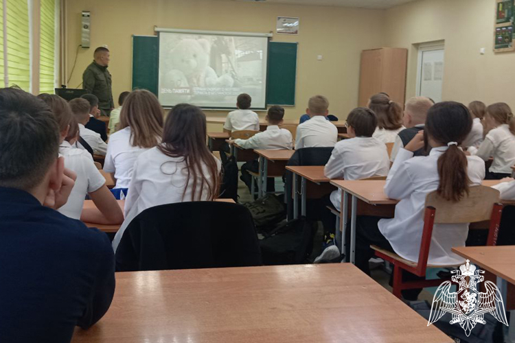 Мероприятия всероссийской акции «Вместе против террора» проводят росгвардейцы в Тюменской области