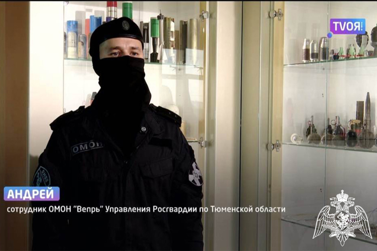 В телепрограмме «Добрый вечер, Тюмень» специалисты тюменского ОМОН рассказали об уникальной коллекции макетов боеприпасов разных времён (видео)