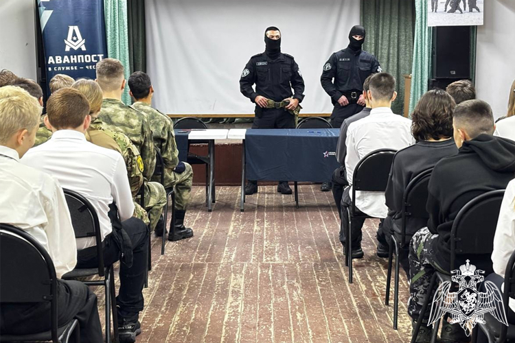 Ведомственный проект «Готов стать офицером Росгвардии?» продолжается в Тюменской области 