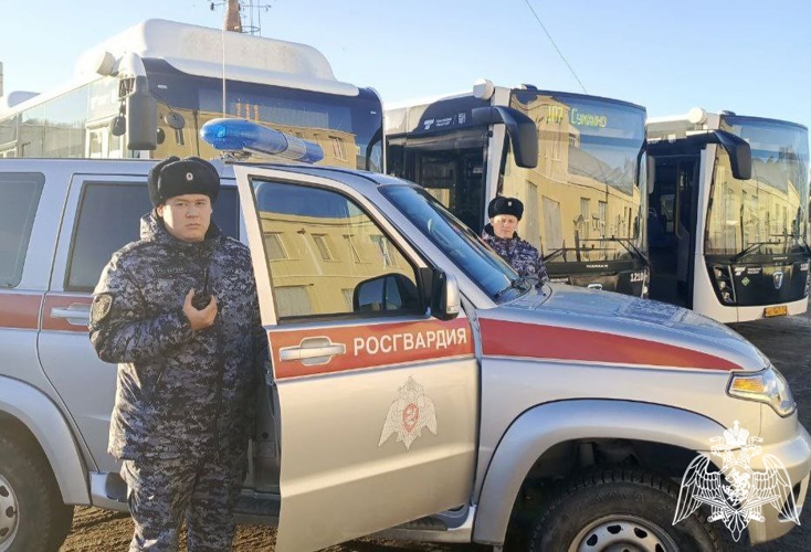 В Тюменской области 130 единиц общественного транспорта находится под надежной защитой вневедомственной охраны Росгвардии 
