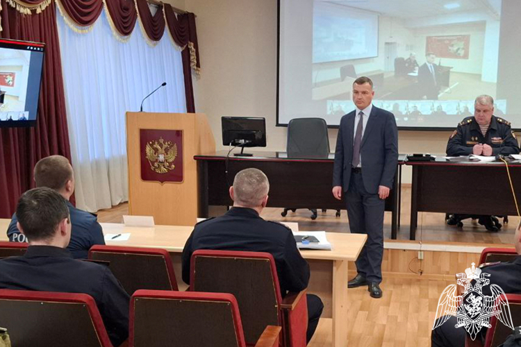 В Управлении Росгвардии по Тюменской области состоялось заседание оперативного штаба в преддверии новогодних праздников