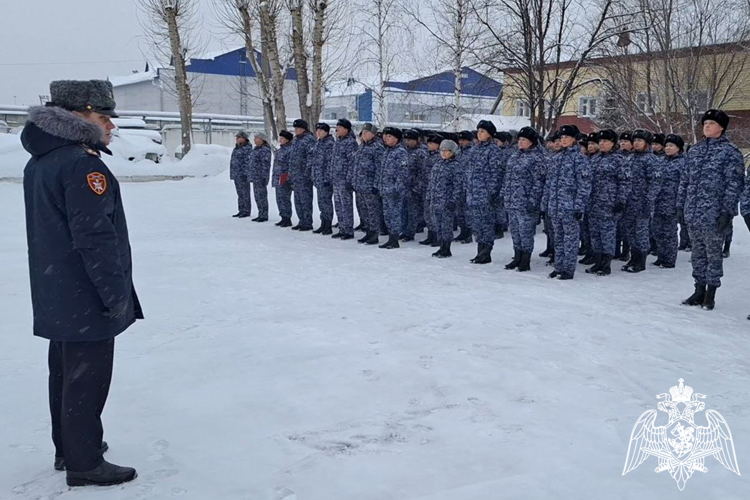 В  Управлении Росгвардии по Тюменской области начался зимний период подготовки