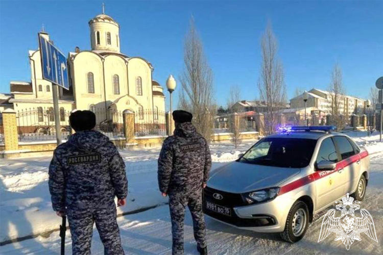 Росгвардейцы в Тюменской области обеспечили правопорядок и безопасность граждан в православный праздник – Крещение